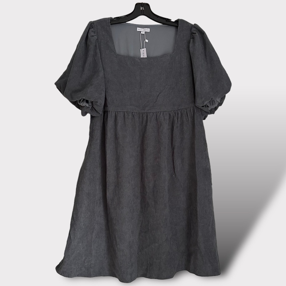Baltic Born Felipa Corduroy Mini Dress XL NWT